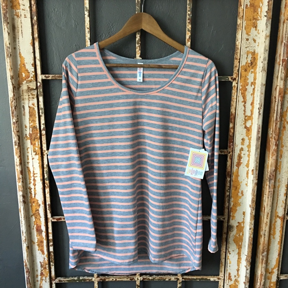 NWT LuLaRoe Long Sleeve Striped Top
